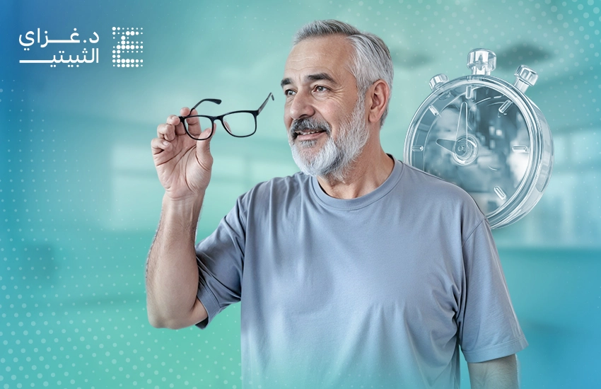 متى يستقر النظر بعد عملية المياه البيضاء