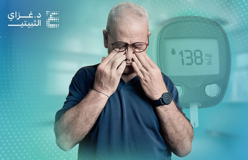 تأثير السكر على العين