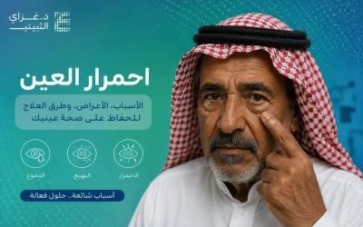 احمرار العين: الأسباب الشائعة ومتى يكون علامة خطر؟